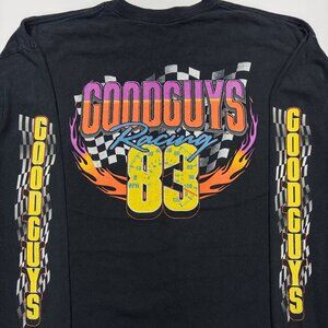 Vintage Goodguys Racing 83 Long Sleeve T Shirt Black - Size XL